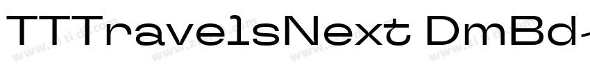 TTTravelsNext DmBd字体转换
